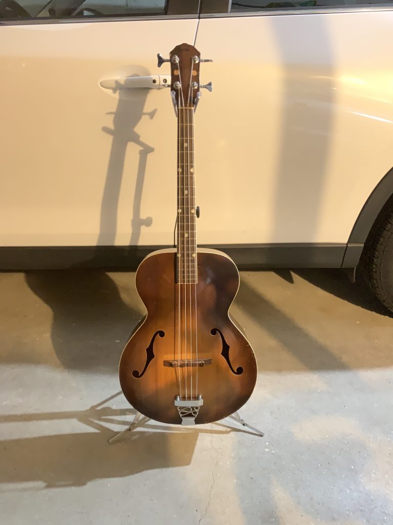 1950s Kay archtop guitar