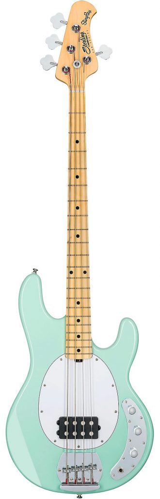 Sterling Music Man  stingray bass surf green