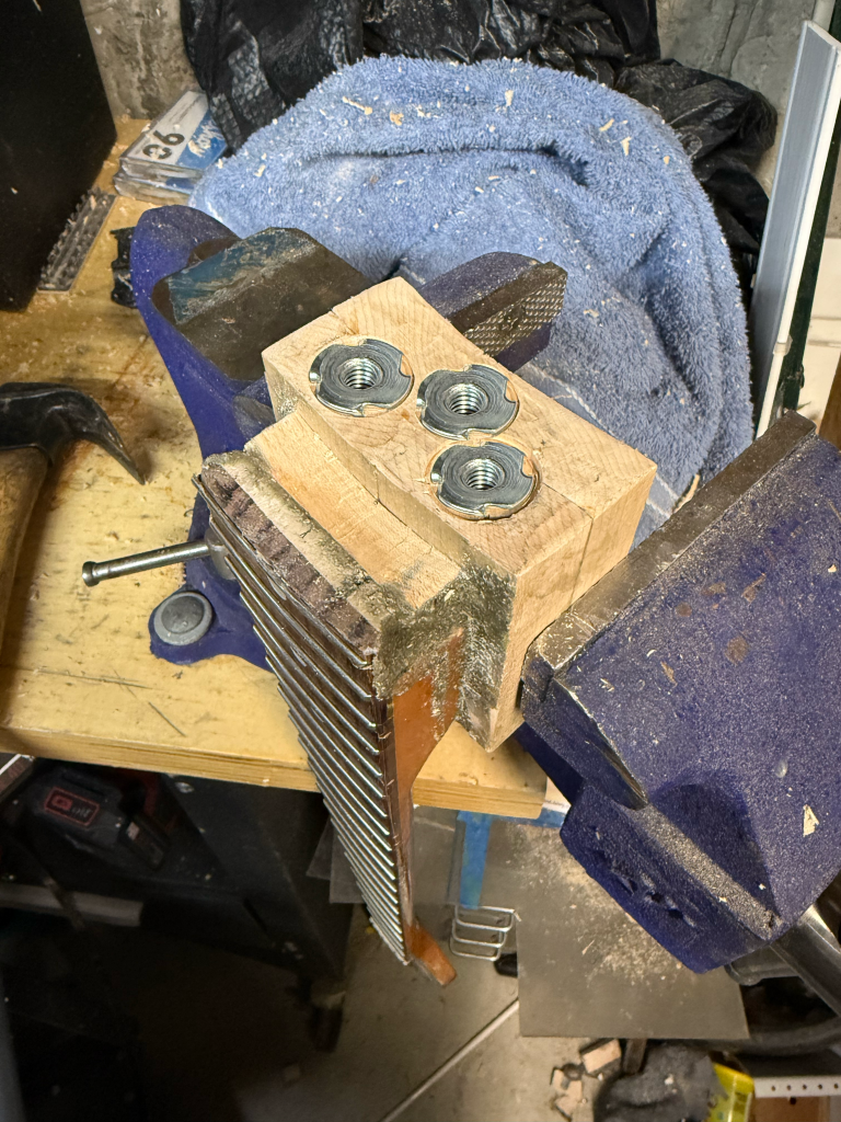 a photoshopped image of my banjo bass neck