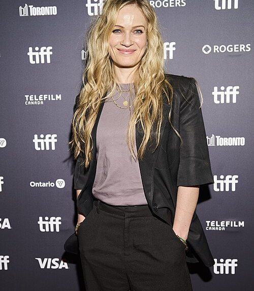 photo of Anika Nilles at the premiere of the Nobody's Disciple movie.